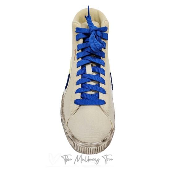 Puma Make History Now Clyde Mid x Black Fives Jr Sneaker Creme Brulee Size 7C 38 - Picture 3 of 12